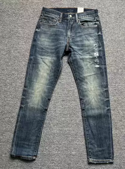 Lucky B American-Style Men's Trousers Washed Retro Stretch Jeans Spring/Summer Style Size 28/30 Lk17