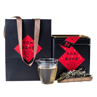 张元记 2024年白牡丹 福鼎白茶 散茶 鼎茗飘香 250g