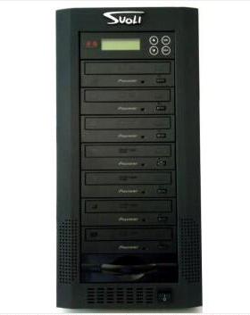 Suoli索厉SL-7DU一托七智能光盘拷贝机光盘DVD刻录塔（电脑版）！