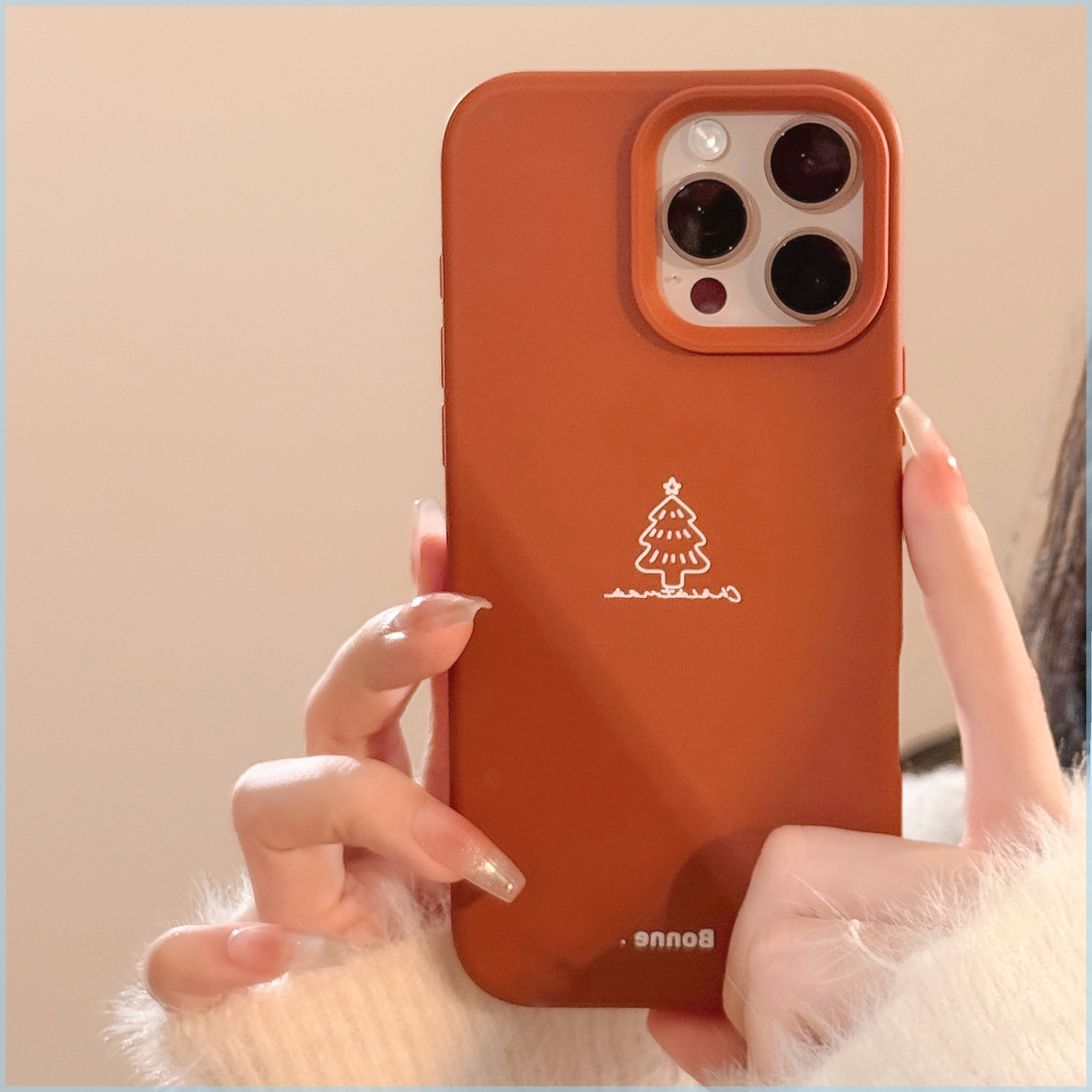 苹果15简约13硅胶14promax