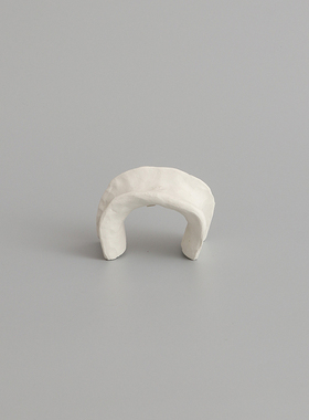 日本雕塑粗陶吉田次朗手作