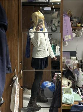 现货FATE/STAYNIGHT吾王FGO阿尔托莉雅saber日常服全套装cospla