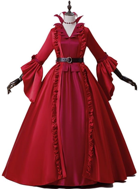 现货第五人格cos服红夫人cos服玛丽女王欧风洋装cospaly服装女