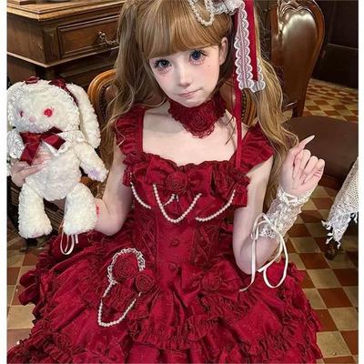现货洛丽塔裙子lolita巴巴露亚jsk礼服连衣裙优雅Lolitacos公主