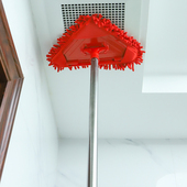 三角多功能大号干湿两用雪尼尔可伸缩擦天花板瓷砖玻璃平板拖地拖