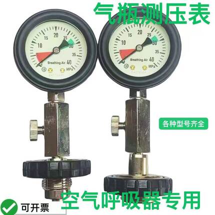 气瓶测压表空气呼吸器专用配件碳纤维瓶3c专用