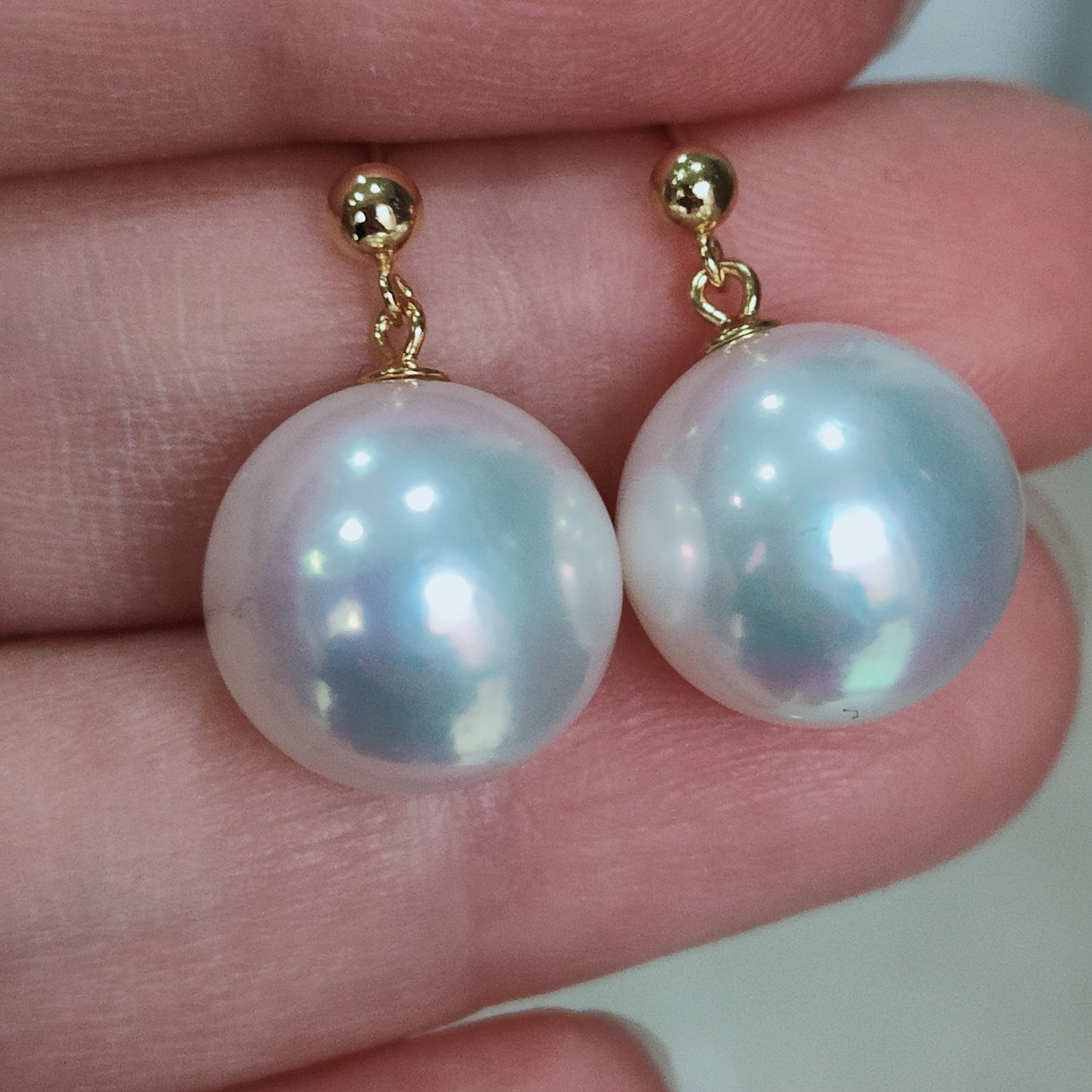 风再吹珍珠耳环正圆同款天然淡水媲美澳白大爱迪生耳环,珠宝/钻石/翡翠,耳饰,淘宝优惠券,粉丝福利购,淘宝优惠卷