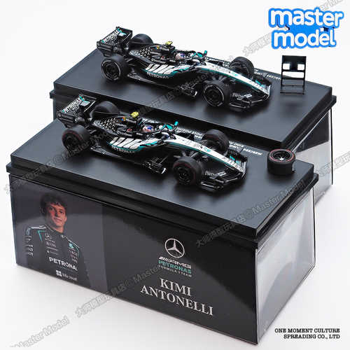 MINICHAMPS1/64梅赛德斯奔驰F1赛车2026安东内利合金汽车模型收藏
