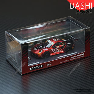 TW中国HEC北展限定1:64保时捷911GT3R合金小比例汽车模型男生收藏