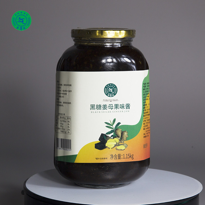 合康成黑糖姜母果味酱1.15kg浓缩花果茶冬季暖身养生茶家用饮品