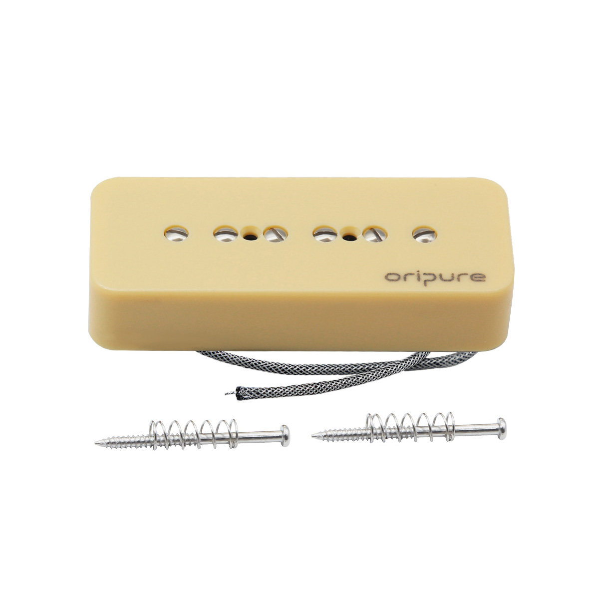 OriPureP90复古单线圈Alnico5金属编织线电吉他拾音器