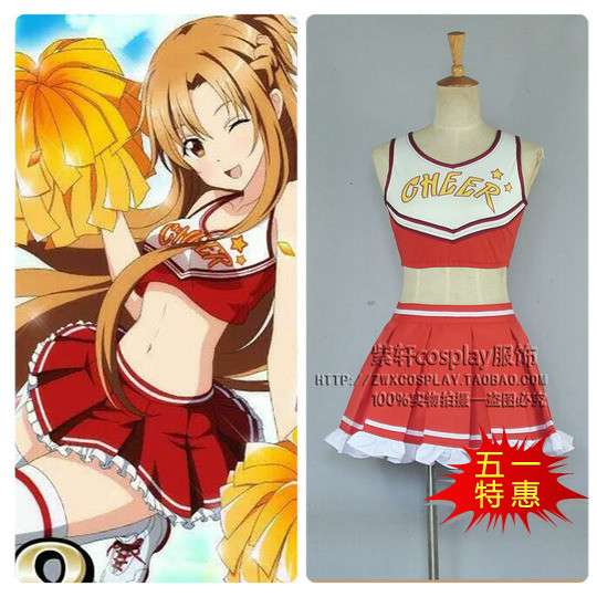 紫瑄服饰动漫服装刀剑神域亚丝娜