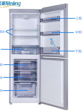 美菱冰箱冷冻室抽屉B0691.5-2/3适用BCD-155CHA CHC CHRA CHT