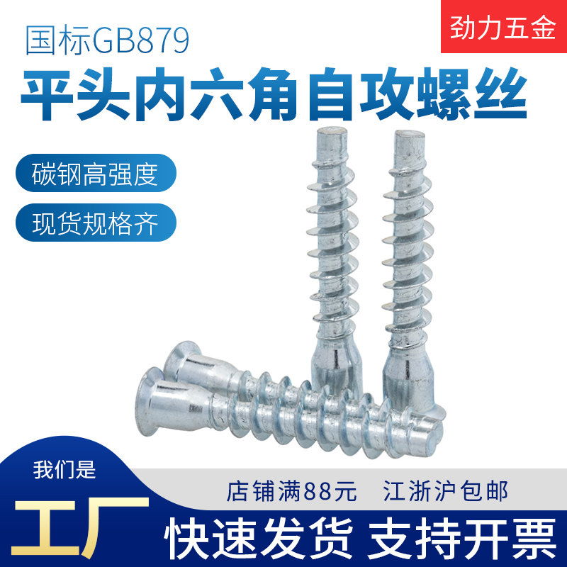 国标蓝白锌厨具橱柜木头自攻螺丝