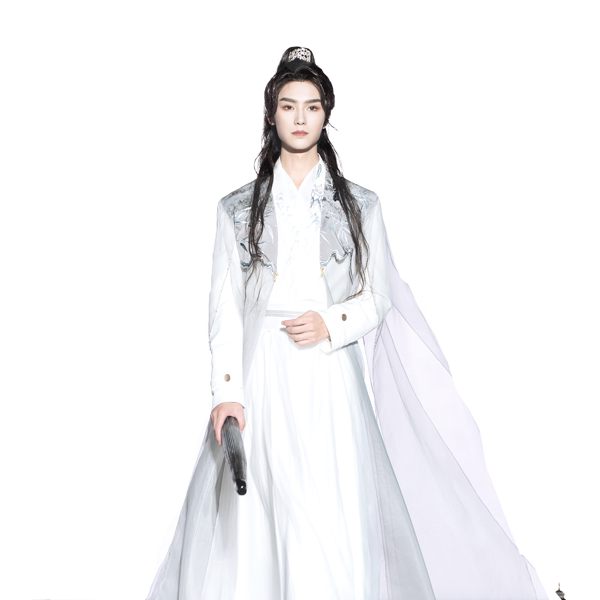 畅衣笙原创2021人气款秋季汉元素真丝手推绣洋洋联名款单大袖全款