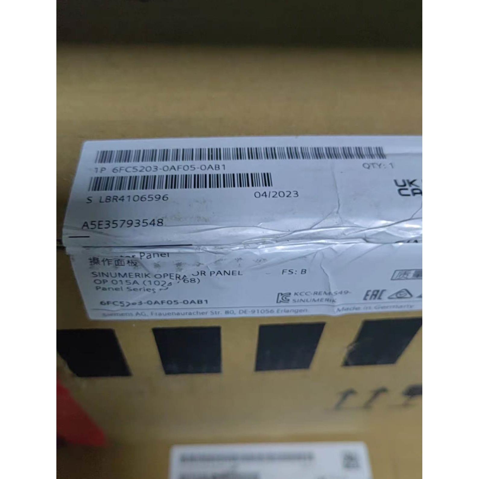 询价6FC5203-0AF05-0AB0西门子原装操作面板6FC5203-0AF05-0AB0议
