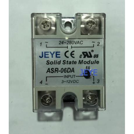询价JEYE固态继电器ASR-06DA(ASR-20DA,ASR-15DA,ASR-30DA,ASR-75