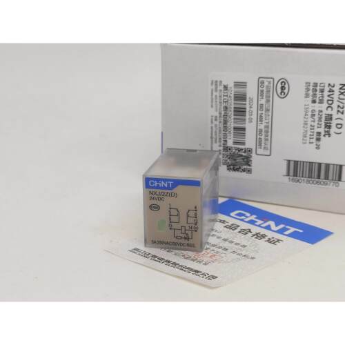 询价原装CHNT正泰NXJ/2Z(D)小型中间继电器NXJ/4Z(D)带灯5A MY2N-