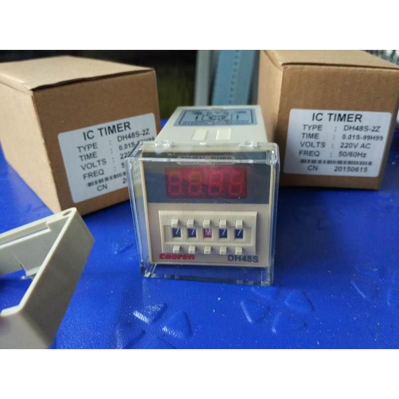 询价原装Caoren超能DH48S-S DH48S-1Z 2Z时间继电器园8脚时间控制