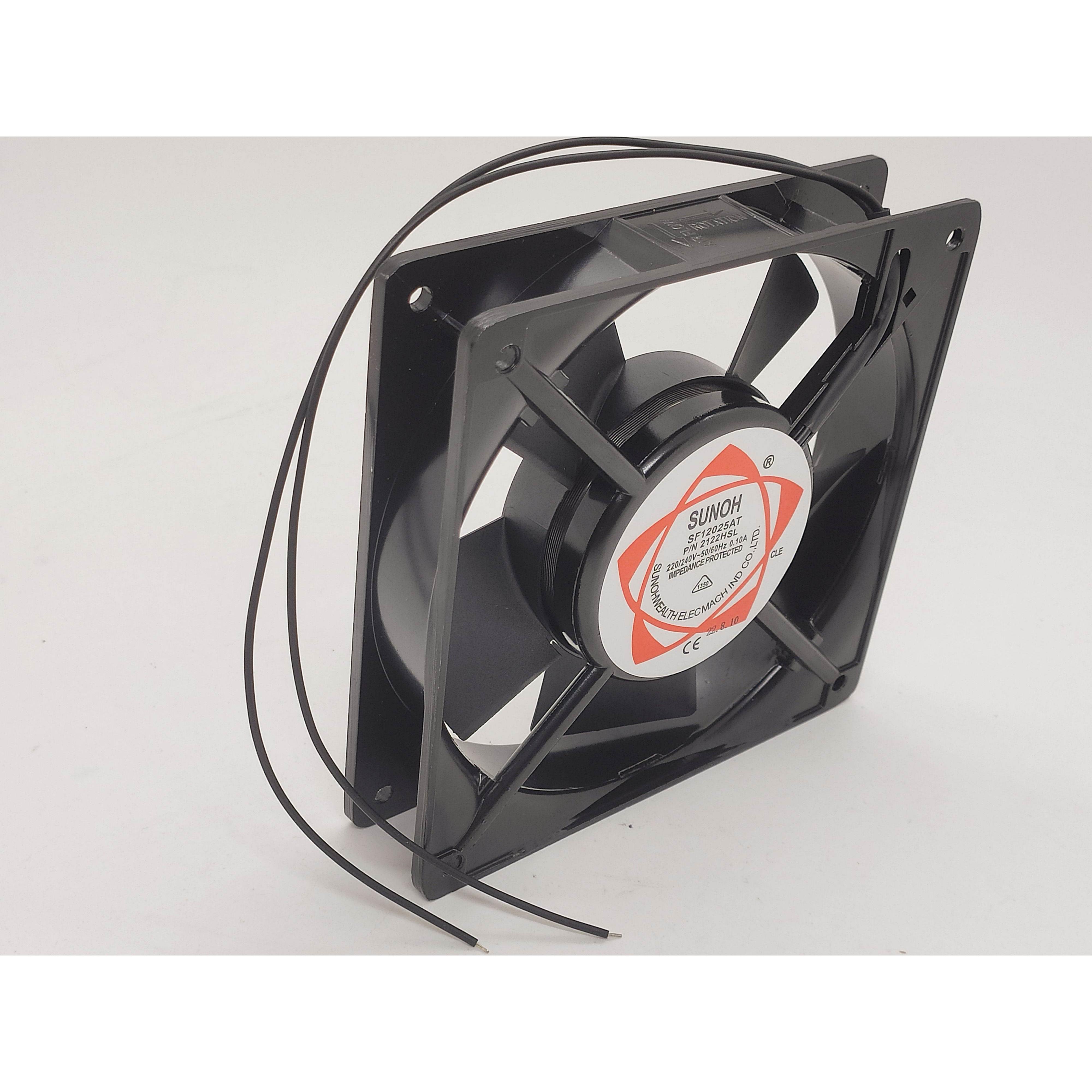 询价SUNOH散热风扇SF12025AT P/N2122HSL电柜散热风扇铝合金轴流