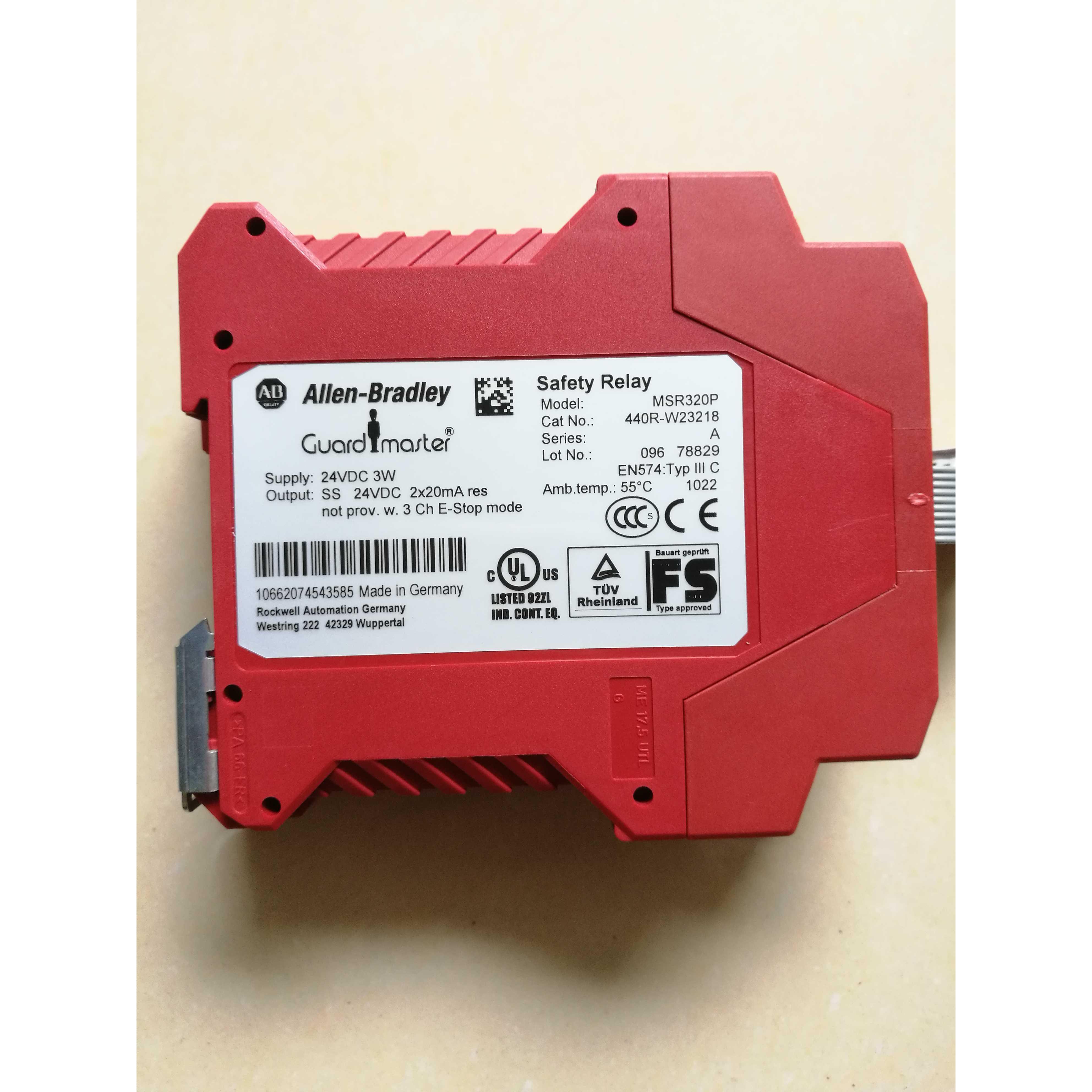 询价A-B MSR320P 继电器安全继电器 440R-W23218 现货议价