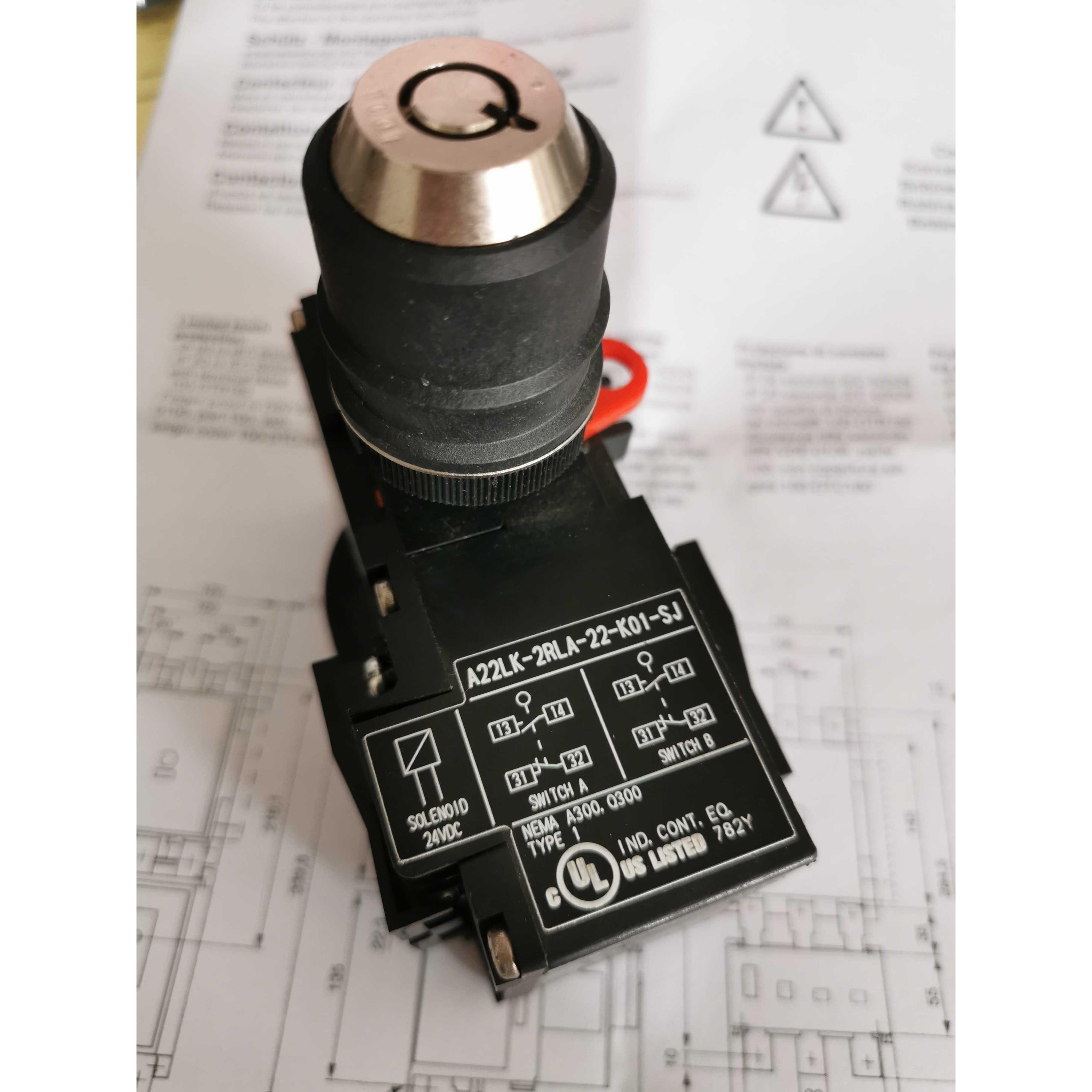 询价*原装正品*安全开关 A22LK-2RLA-22-K01-SJ 选择开关现货议价