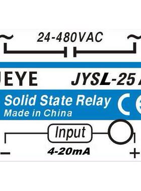 询价JEYE固态继电器JYSL-80A 原型号单相移相调压器SSR-80LA议价