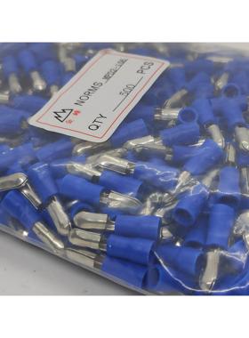 询价金峰MPD2-156子弹头冷压公端子FRD2-156黄铜线耳对接蓝色470