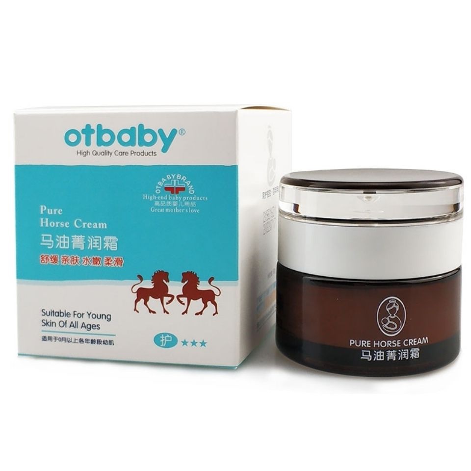 otbaby马油菁润霜婴儿补水面霜宝宝儿童保湿擦脸