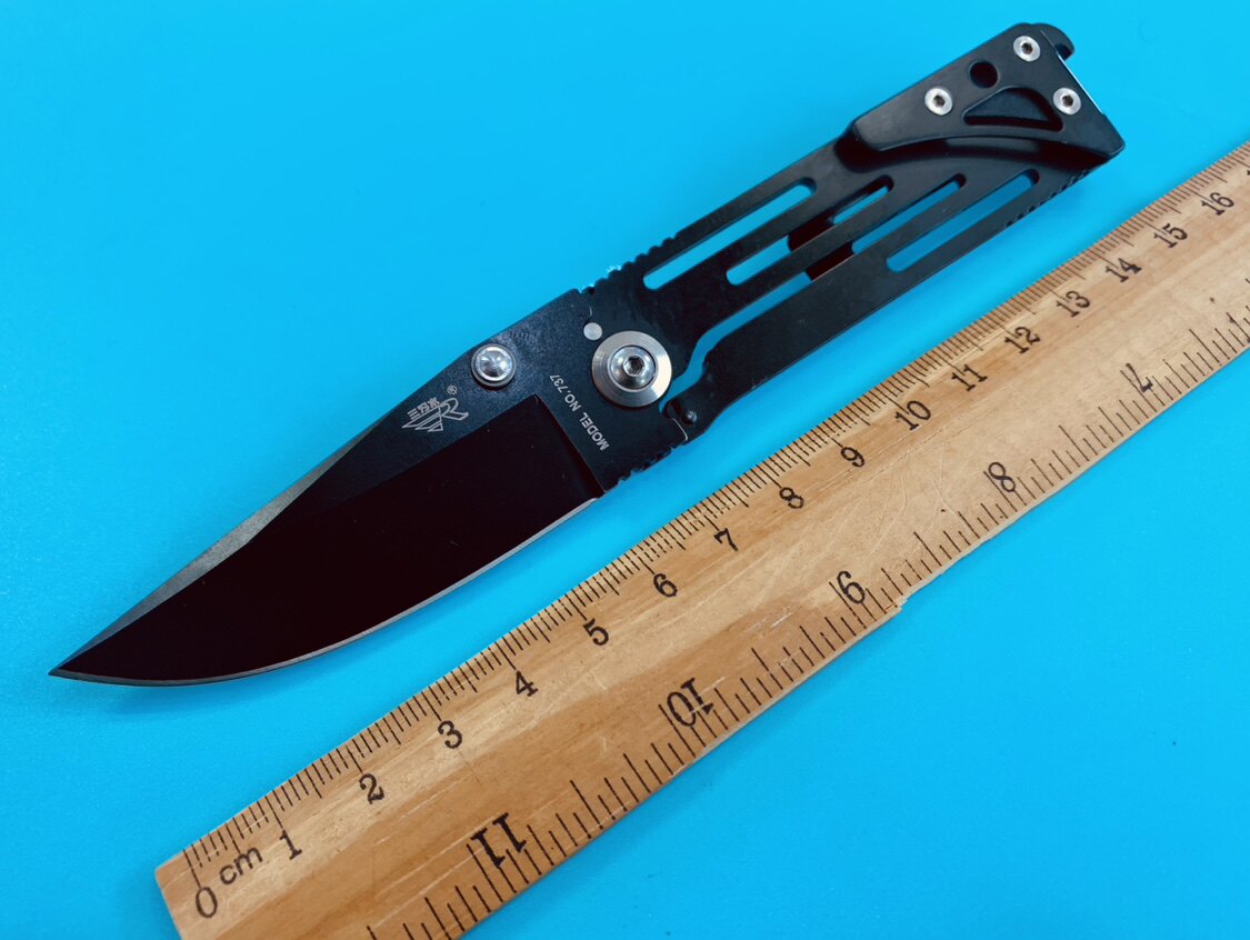 停产老款三刃木737经典钱夹小刀全钢迷你随身多功能钱夹刀开瓶