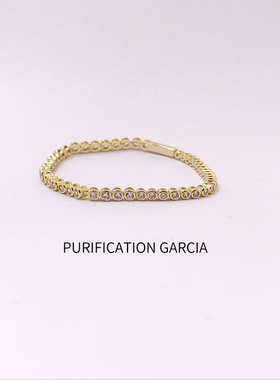 Purification  Garcia小众轻奢规格大小渐变个性设计手链锆石厚金