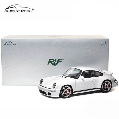 Almost Real 汽车模型1:18RUF SCR 合金全开车模 2018款 白色