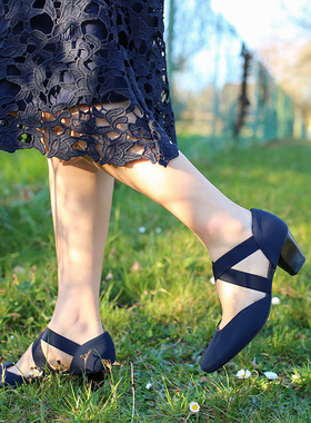 气垫 NOS款 宽楦G 德国 鹦鹉女鞋ara 33439春夏经典款中跟凉鞋