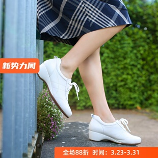 羊皮柔软 超轻 宽楦坡跟特别舒适 德国KUFENBERG6441里外全皮女鞋