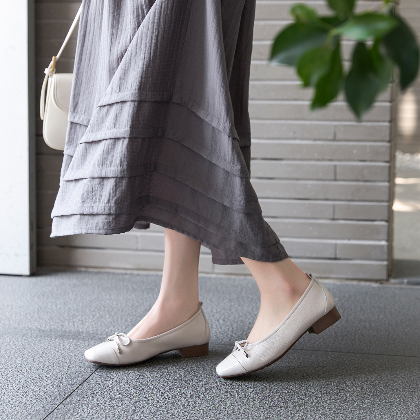 柔软舒适 宽楦 里外全皮 德国KUFENBERG 5831软底低跟女鞋