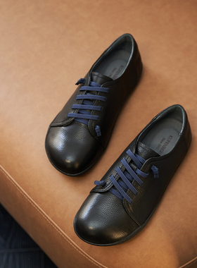 软底软皮宽楦 很舒适 缓震 德国KUFENBERG 6852舒适真皮休闲鞋