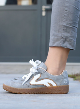 软底舒适RIEKER M5512 2025 春夏新款 减震软底休闲鞋