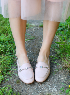 皮质超软 可两穿 友高 Hogl 9-101630 舒适低跟单鞋 1-101700