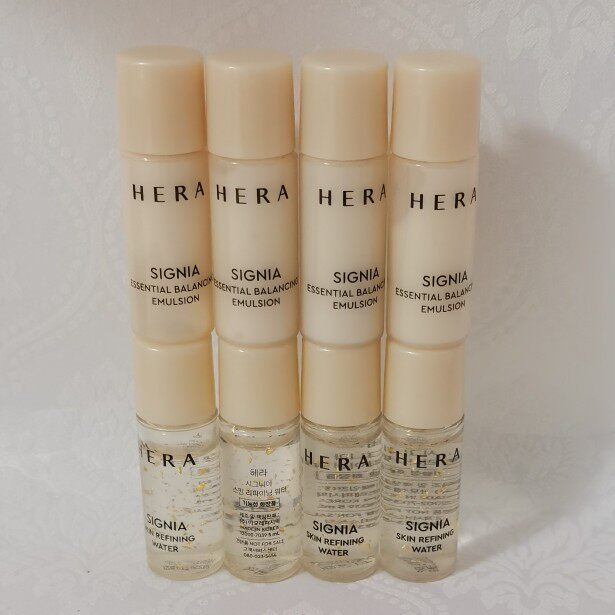韩国 hera赫拉水仙花水乳小样 水30瓶 乳30瓶 保湿补水滋润