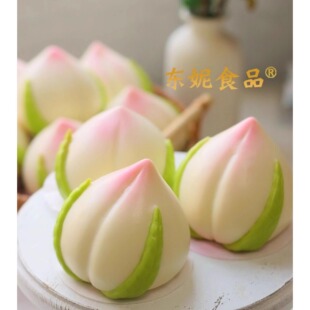 六月六生日寿桃馒头祝寿纯手工面点贡品上供供品寺庙传统中式花馍