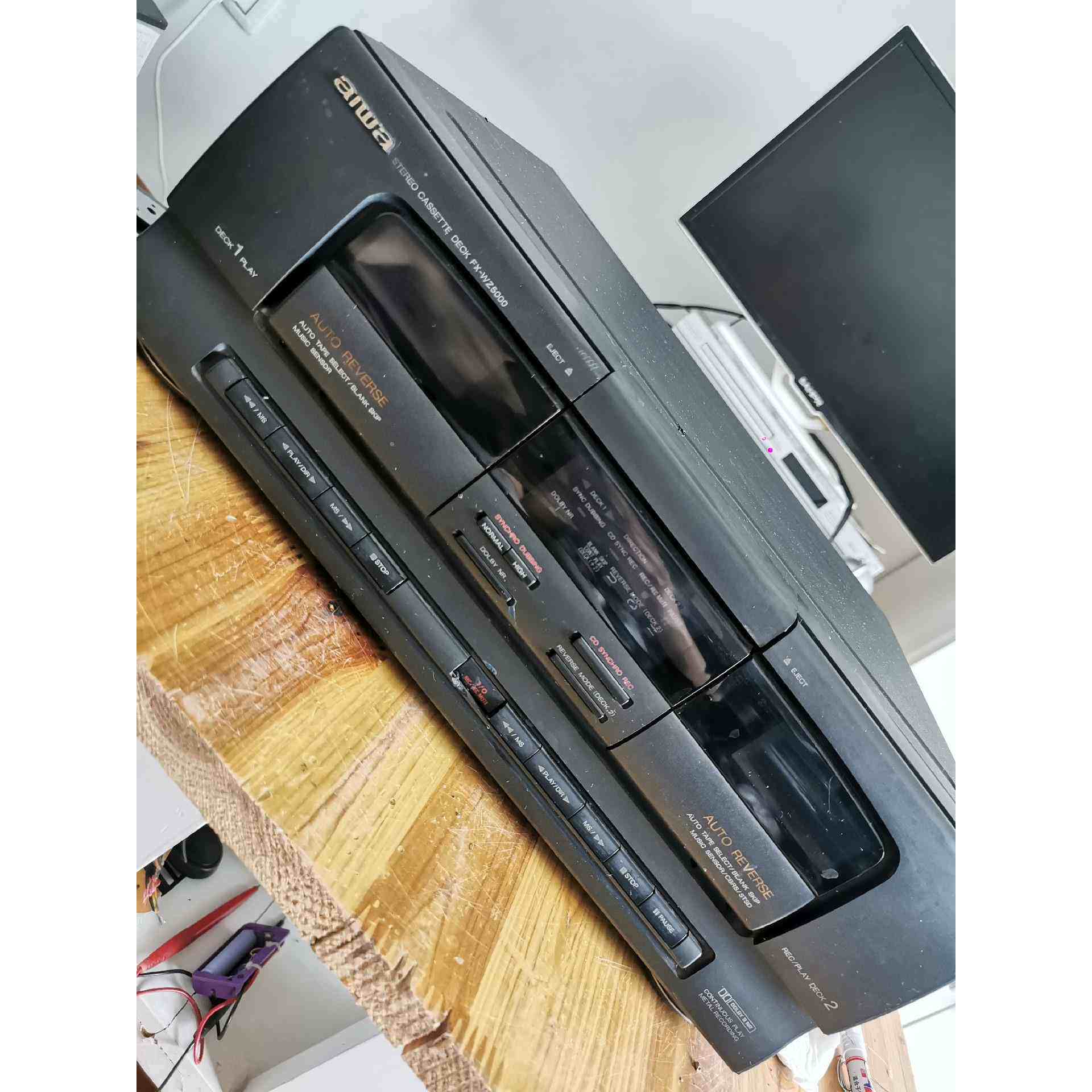 爱华磁带卡座wz5000议价