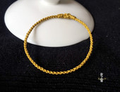 吉黄色简约百搭细款 四股辫结本命年手工编织手绳黑色男女情侣红绳