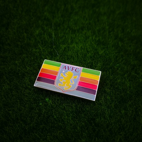 阿斯顿维拉足球俱乐部Aston Villa FC骄傲Pride系列旗徽章