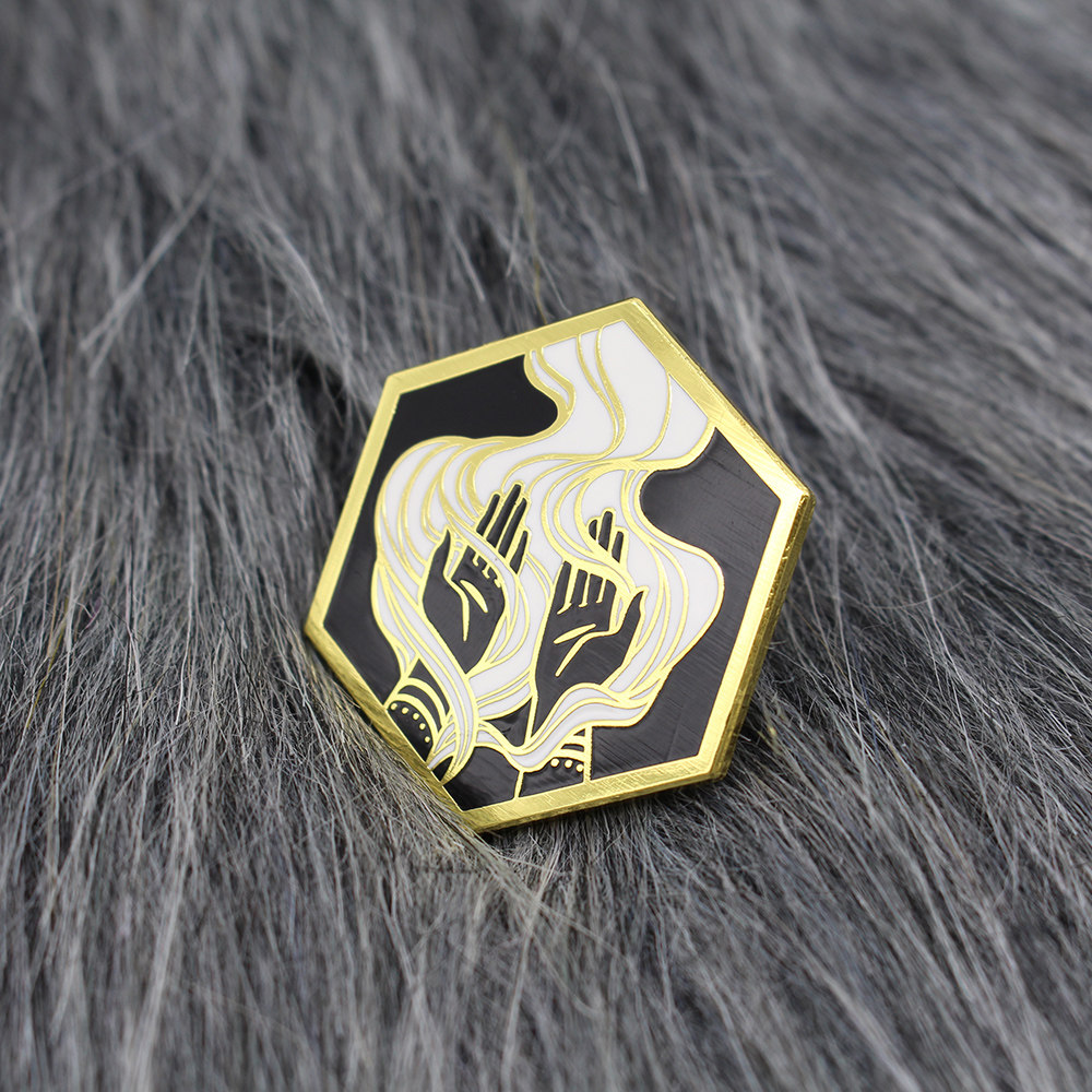 胸针魔法师别针龙与地下城等级职业徽章游戏周边收藏纪念金属胸章