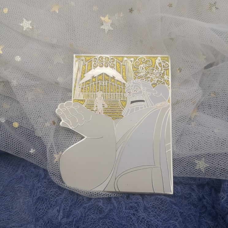 大力士迪士尼动画剧宙斯金属徽章