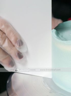 蛋糕抹平刮板 奶油侧面抹平 塑料刮板 白色加高抹面工具 蛋糕甜点