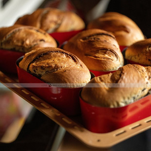 红多多小澡盆椭圆形巴斯克卢卡斯轻乳酪芝士蛋糕模 爆头吐司模