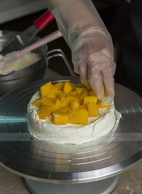 12英寸 铝合金材质防滑裱花台 蛋糕架 裱花烘焙工具蛋糕转盘