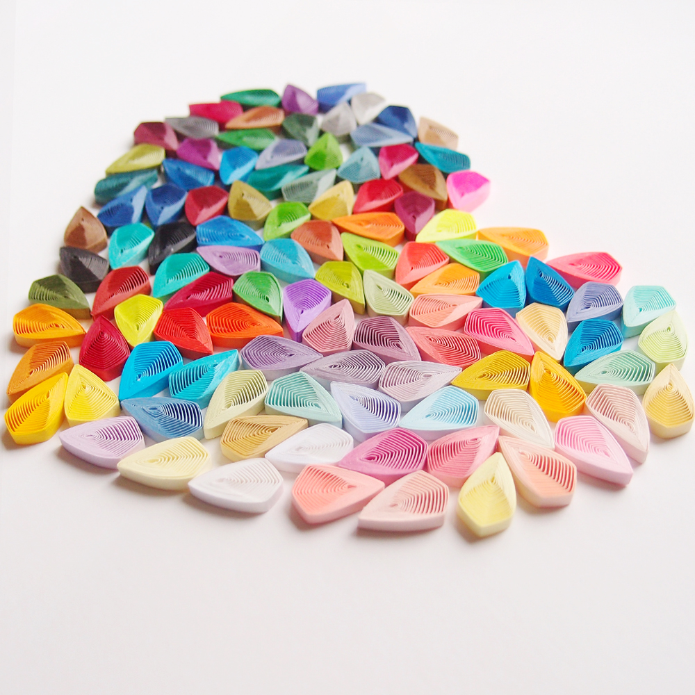 日本千色纸108色衍纸条单色50条