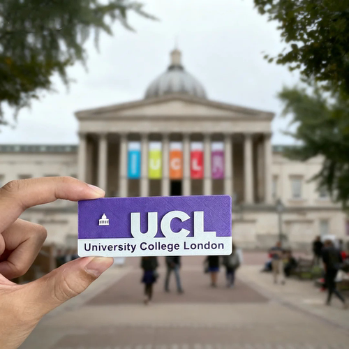 英国冰箱贴UCL校徽冰箱贴3D立体